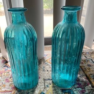 Beautiful turquoise vase